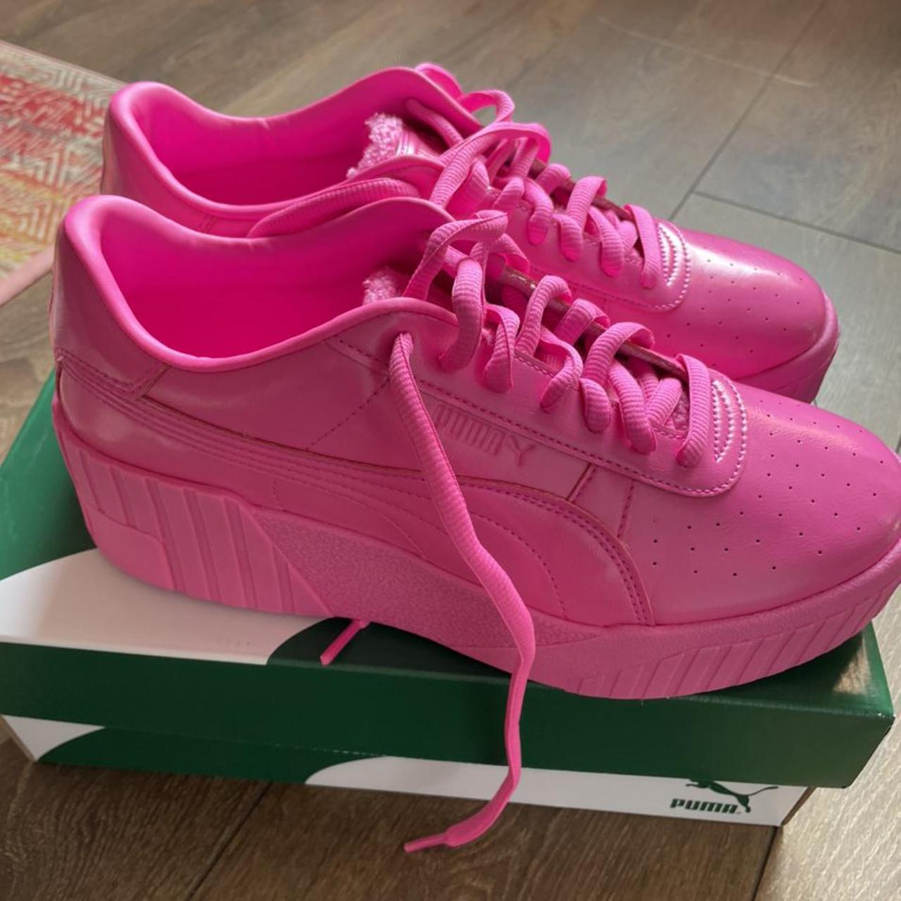bright puma trainers