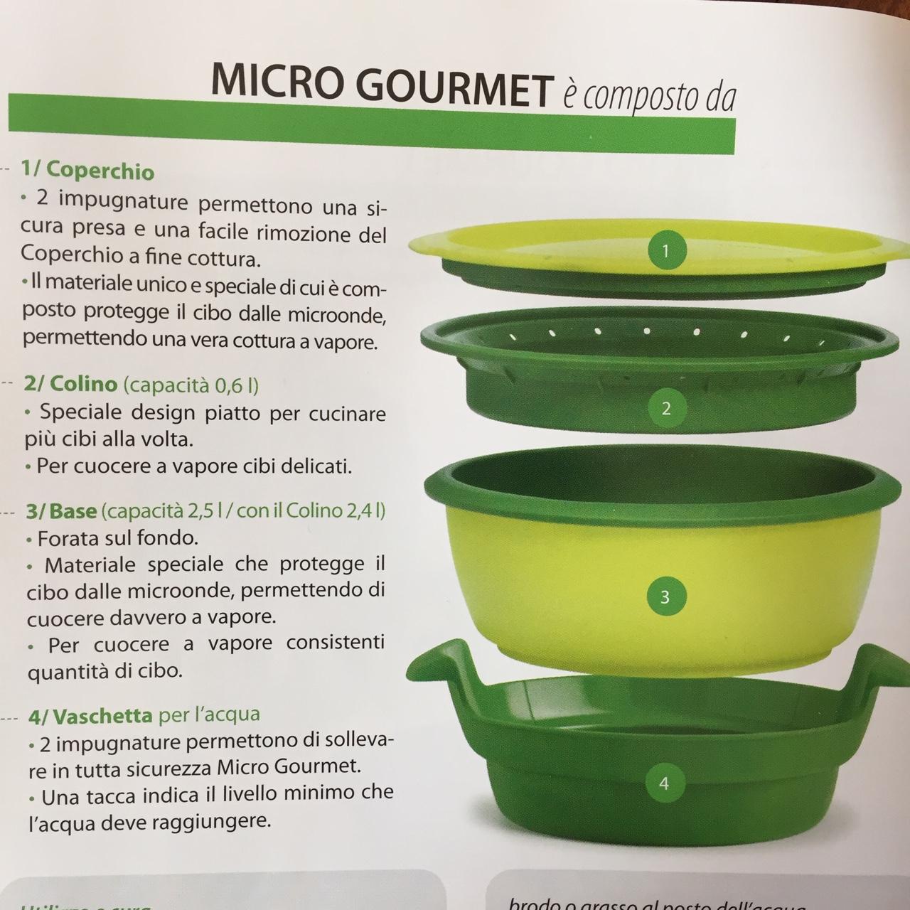 MicroGourmet Tupperware, State pensando di sperimentare la cucina al  microonde? Allora il nostro Micro Gourmet è il prodotto che fa per voi! Ed  è anche in offerta per questo