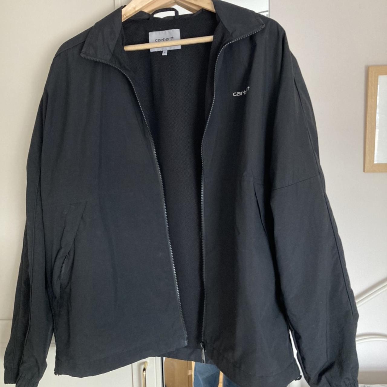 Black Carhartt WIP Casper jacket Size small but. Depop