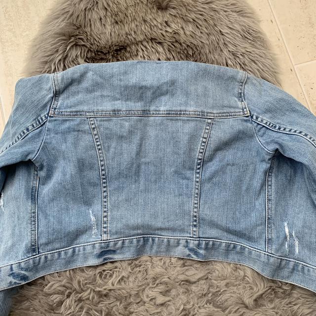 Margone fluffy 2025 denim jacket