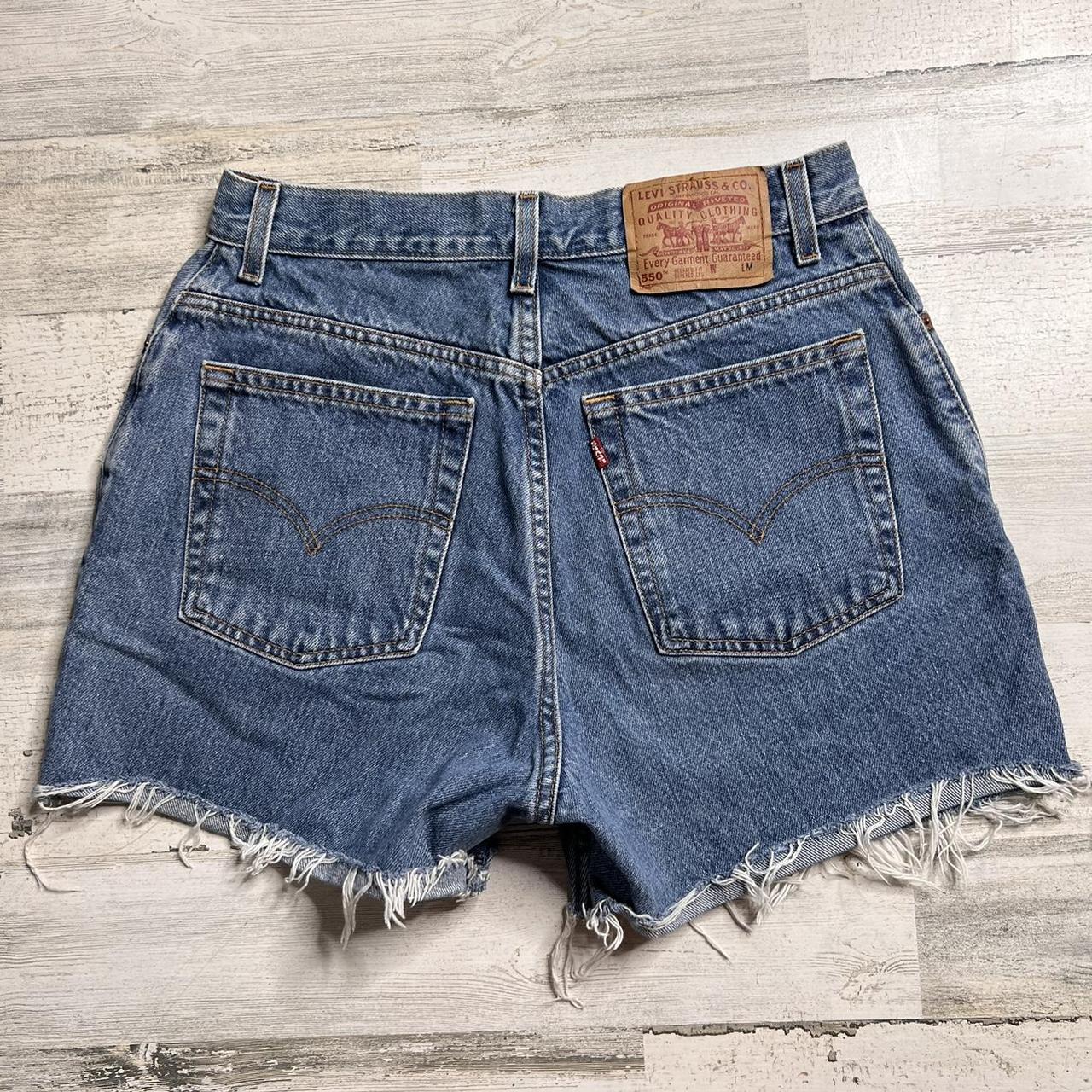 Vintage 550 Levi’s Cutoff Shorts. Tag reads “12... - Depop