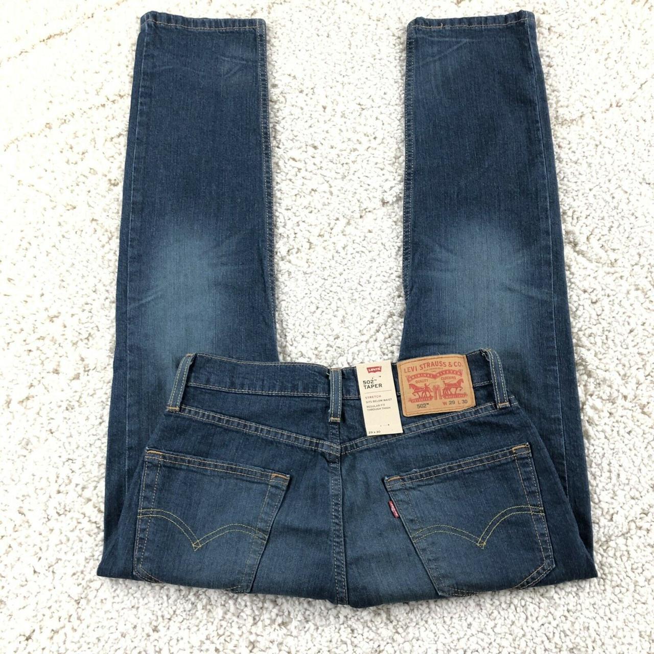 levi's 502 tapered stretch