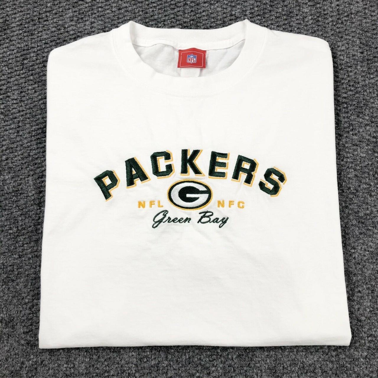 NFL Team Graphic Green Bay Packers White T-Shirt