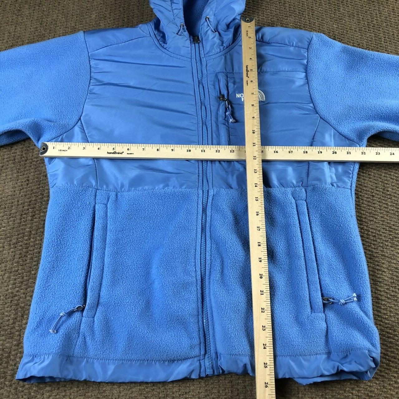 The North Face Women's Denali Fleece Hoodie Jacket... - Depop