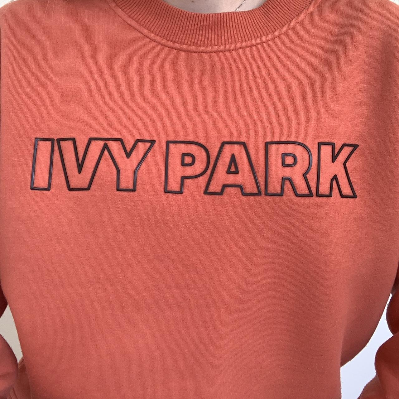 Ivy park hotsell orange sweatshirt