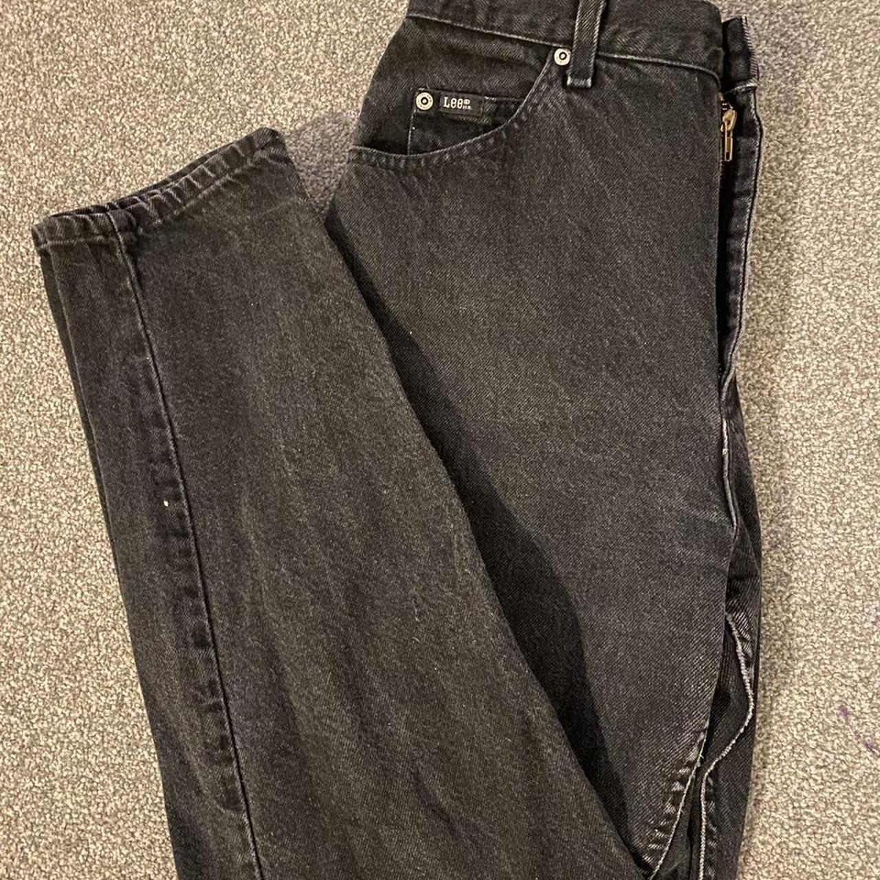 Lee Women's Black Jeans | Depop