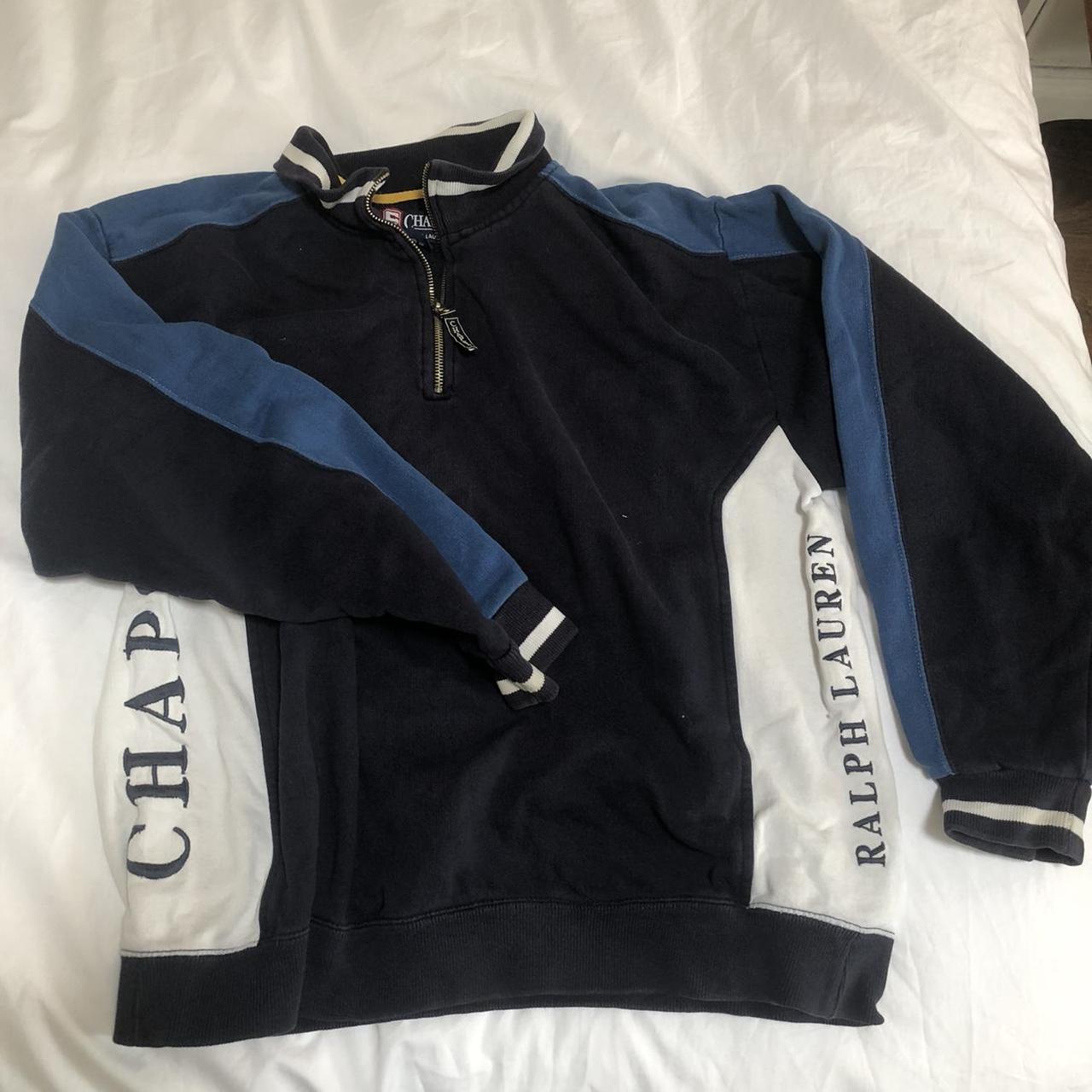 Ralph Lauren zip jumper, chaps, quarter zip Great... - Depop