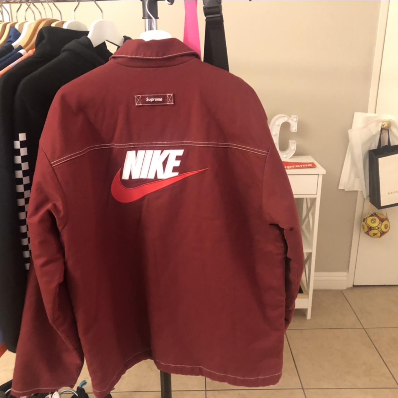 Nike Supreme Double Zip Quilted Work Jacket , Brand...