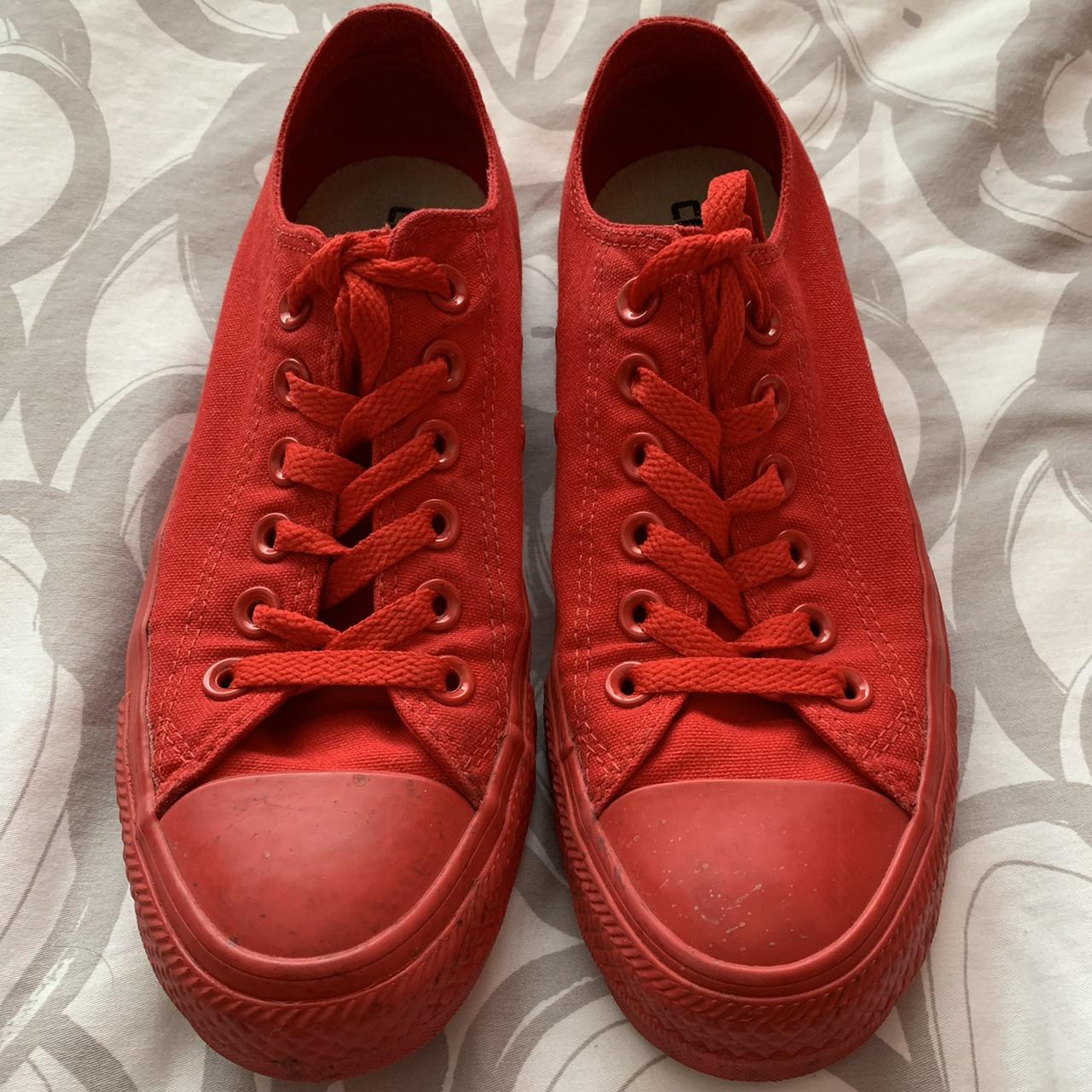 Red converse clearance size 5