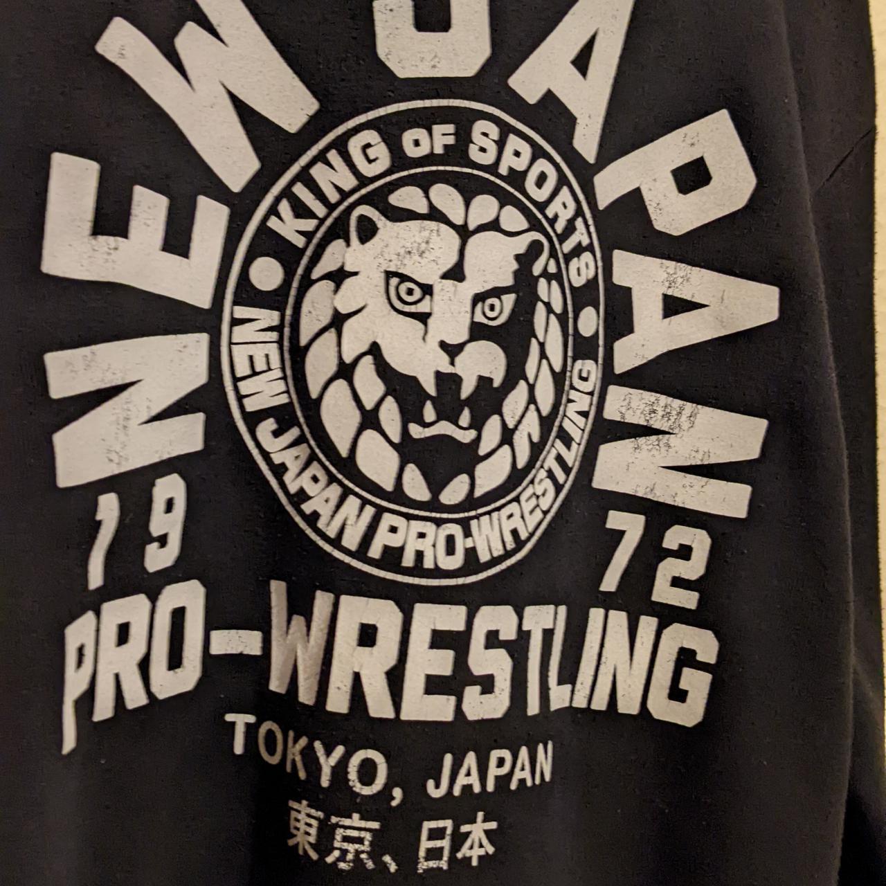 NJPW hoodie from SPLX in medium. Worn but still in... - Depop