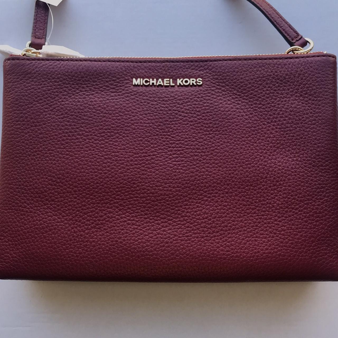 Michael kors jet set travel double gusset discount crossbody