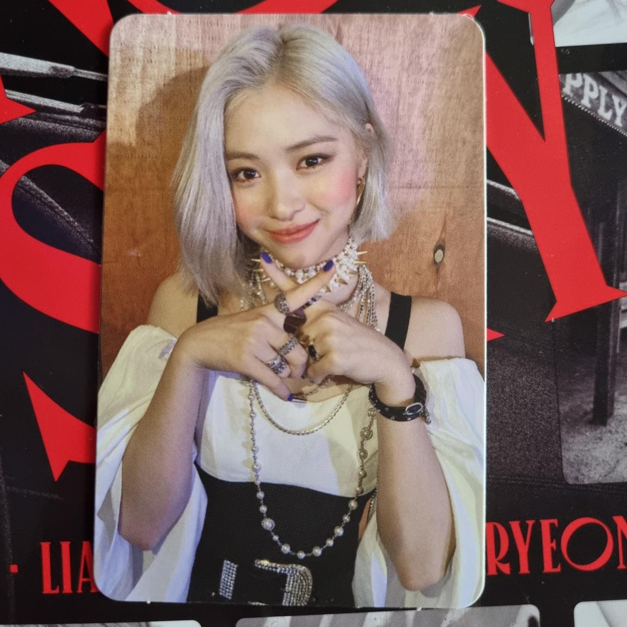 itzy-not-shy-album-w-ryujin-photocard-and-depop