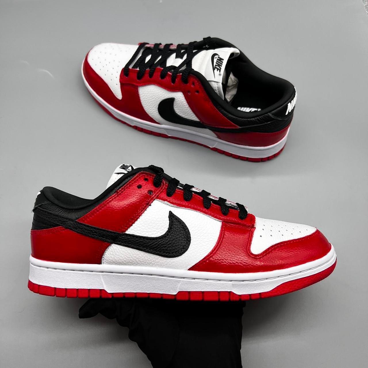 Chicago Nike Dunk Low By You Custom INSTANT BUY ON... - Depop