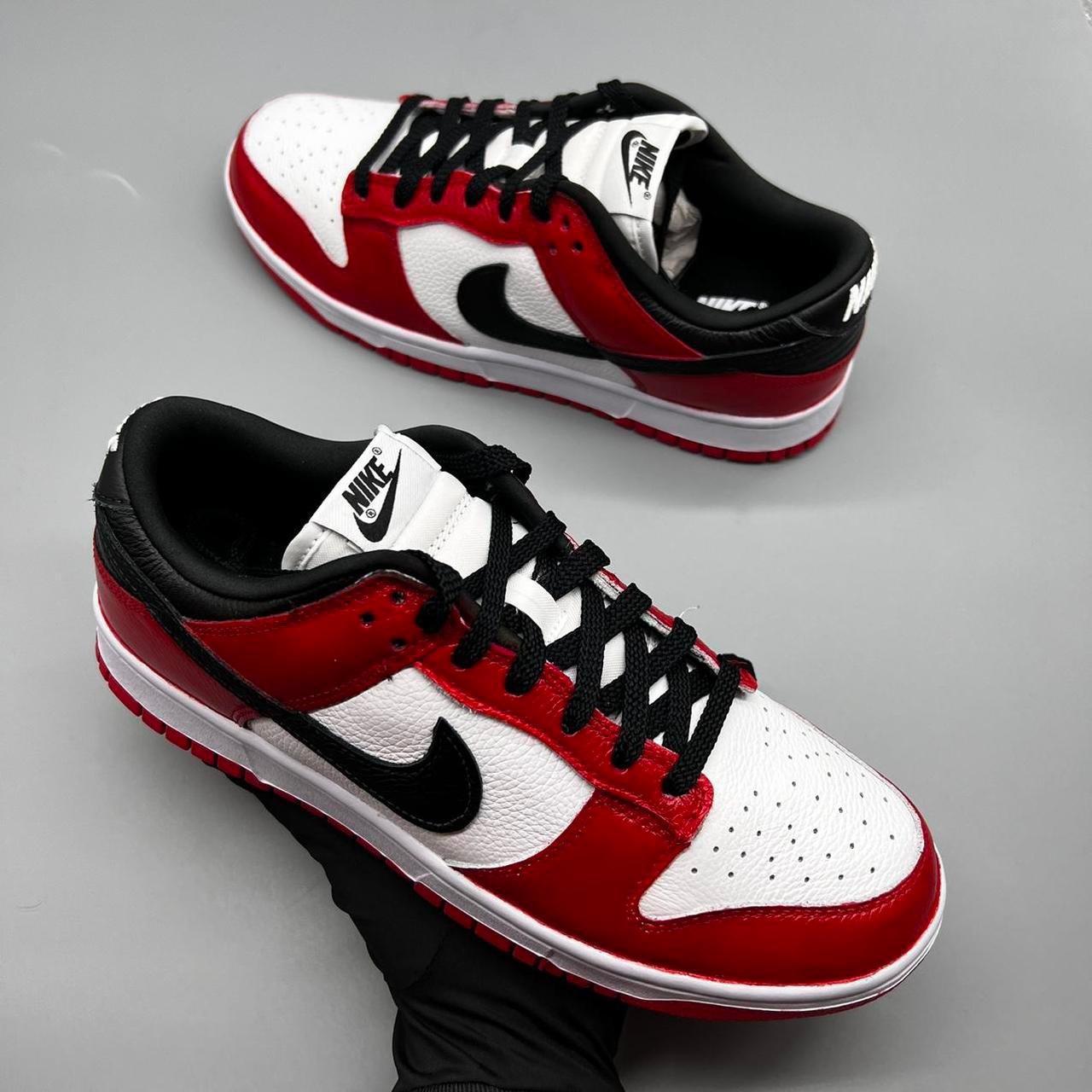 Chicago Nike Dunk Low By You Custom INSTANT BUY ON... - Depop