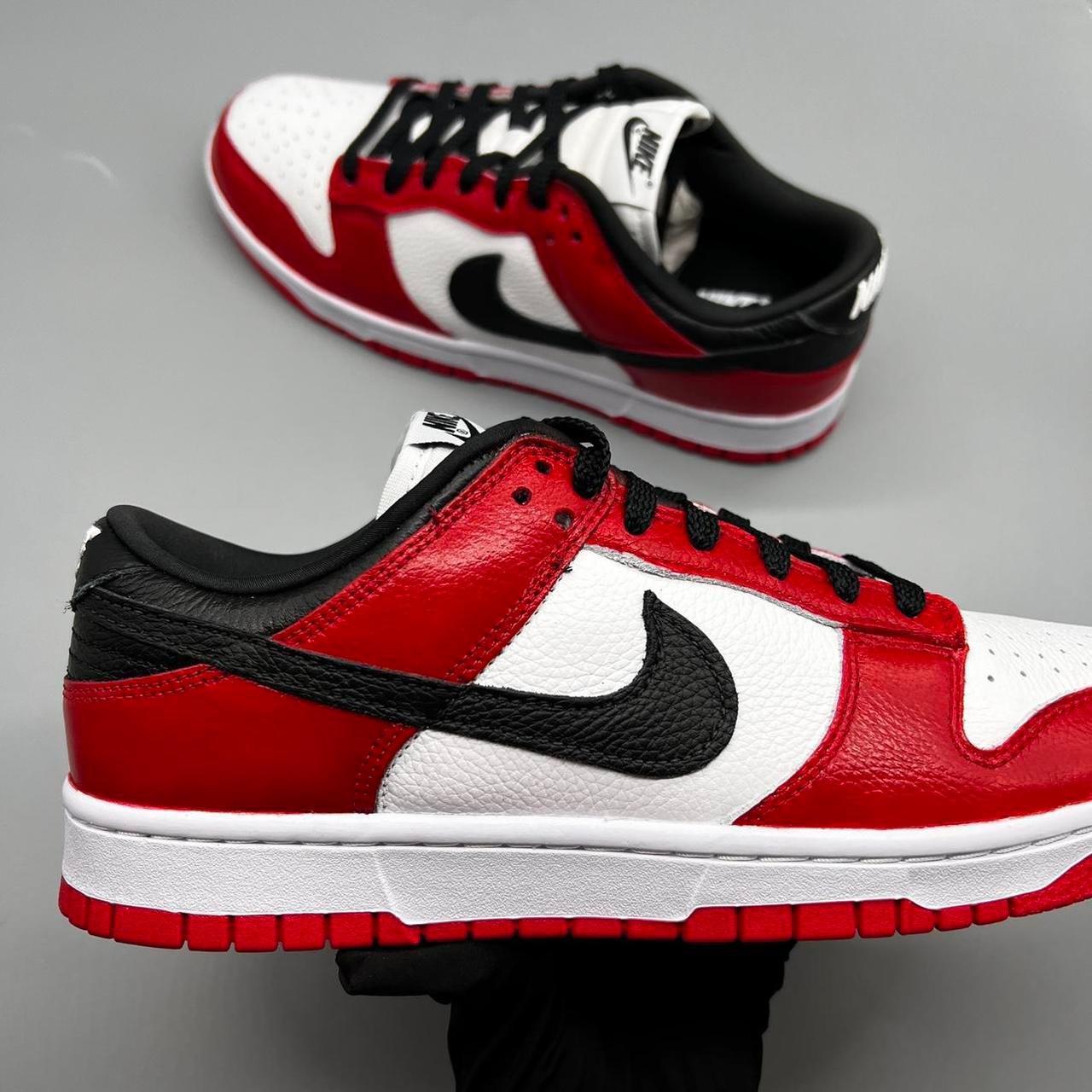 Chicago Nike Dunk Low By You Custom INSTANT BUY ON... - Depop