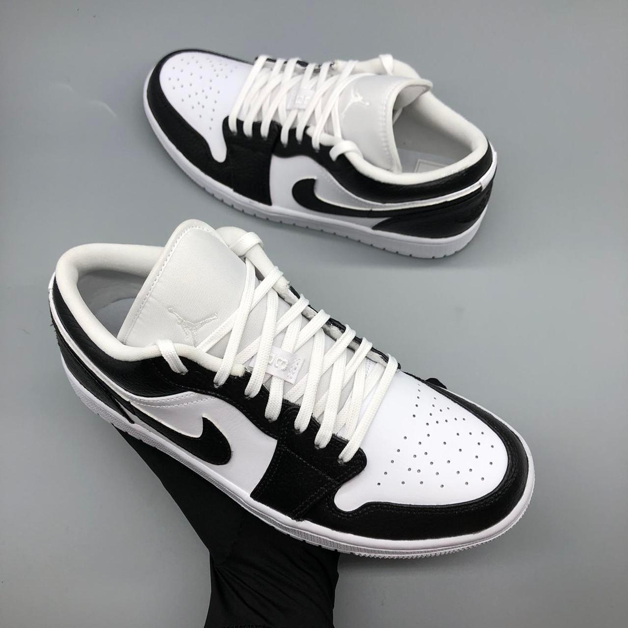 Panda Jordan 1 Low Custom INSTANT BUY ON Nike Air... - Depop