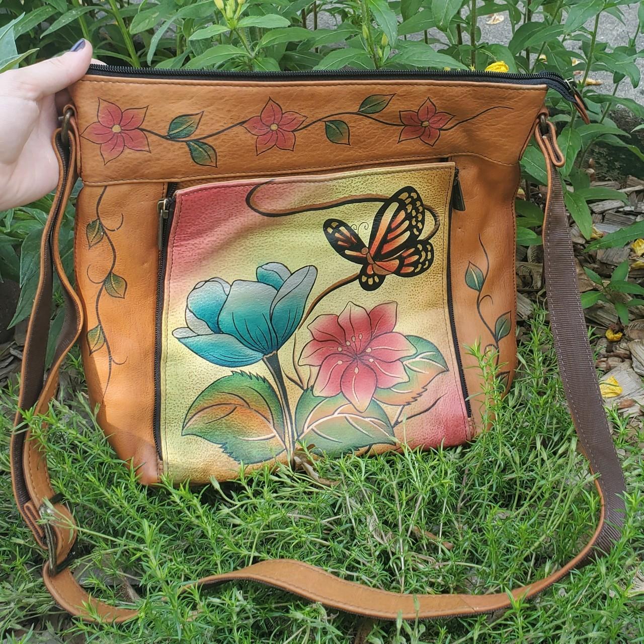 Anuschka Hand Painted Medium Bag