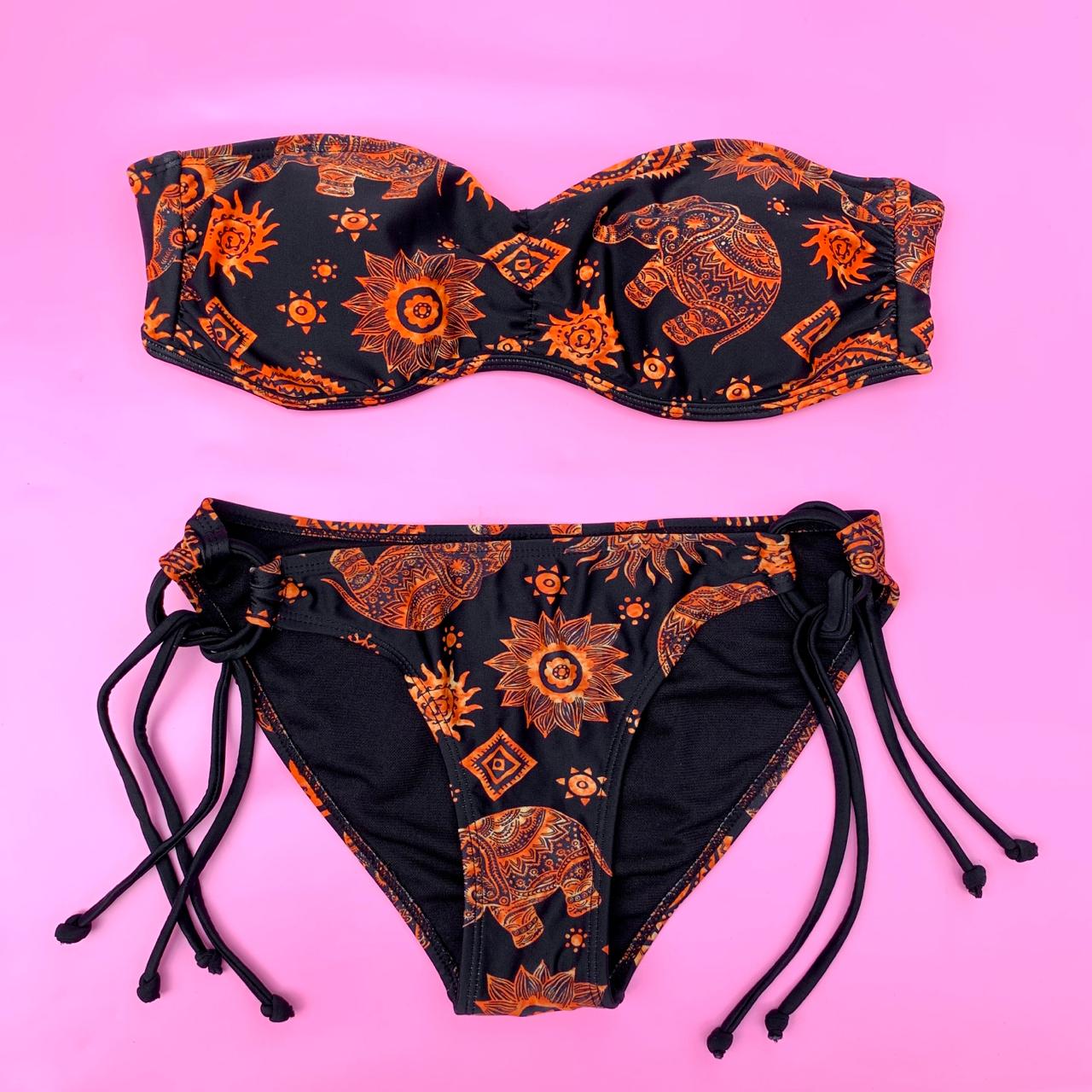 Wet Seal Women's Black Bikinisandtankinisets Depop