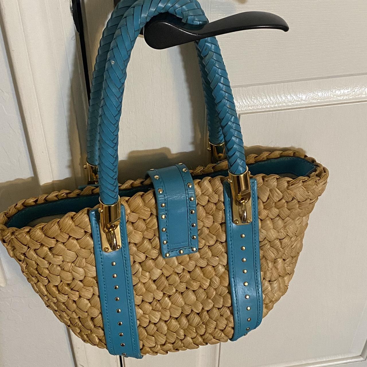 Michael kors basket on sale bag