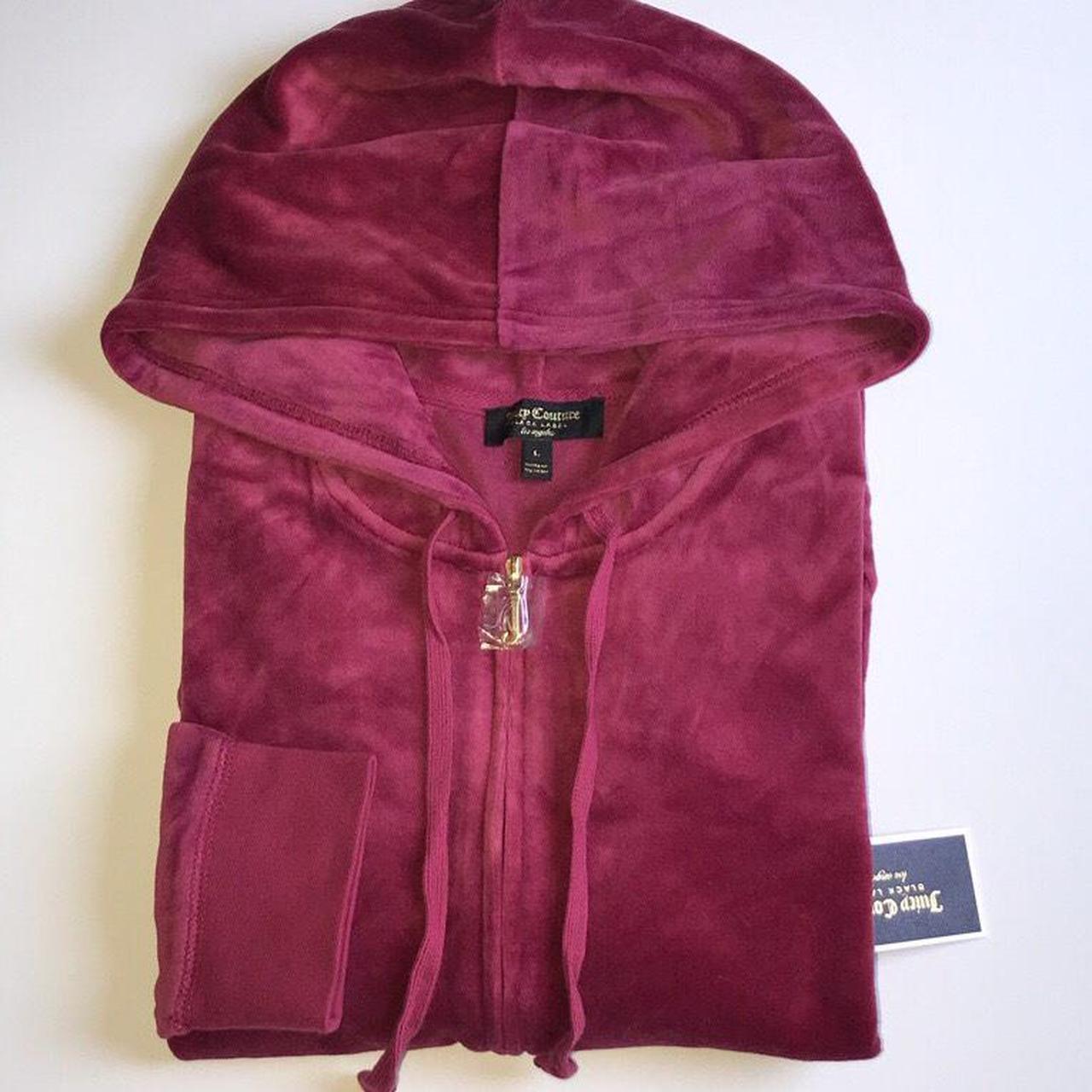 juicy couture maroon tracksuit