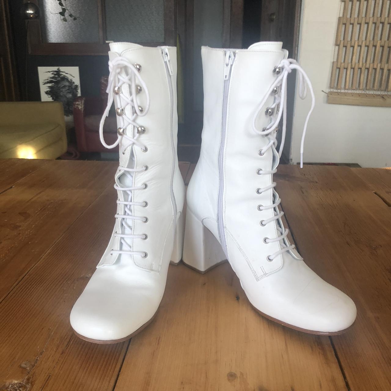 Maryam nassir hot sale zadeh white boots