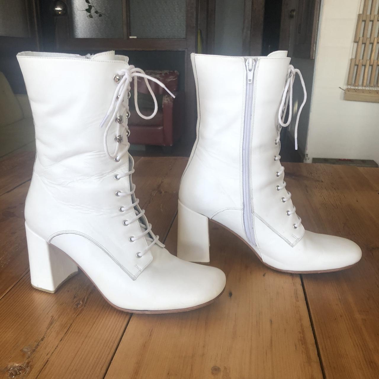 Maryam nassir hot sale zadeh white boots