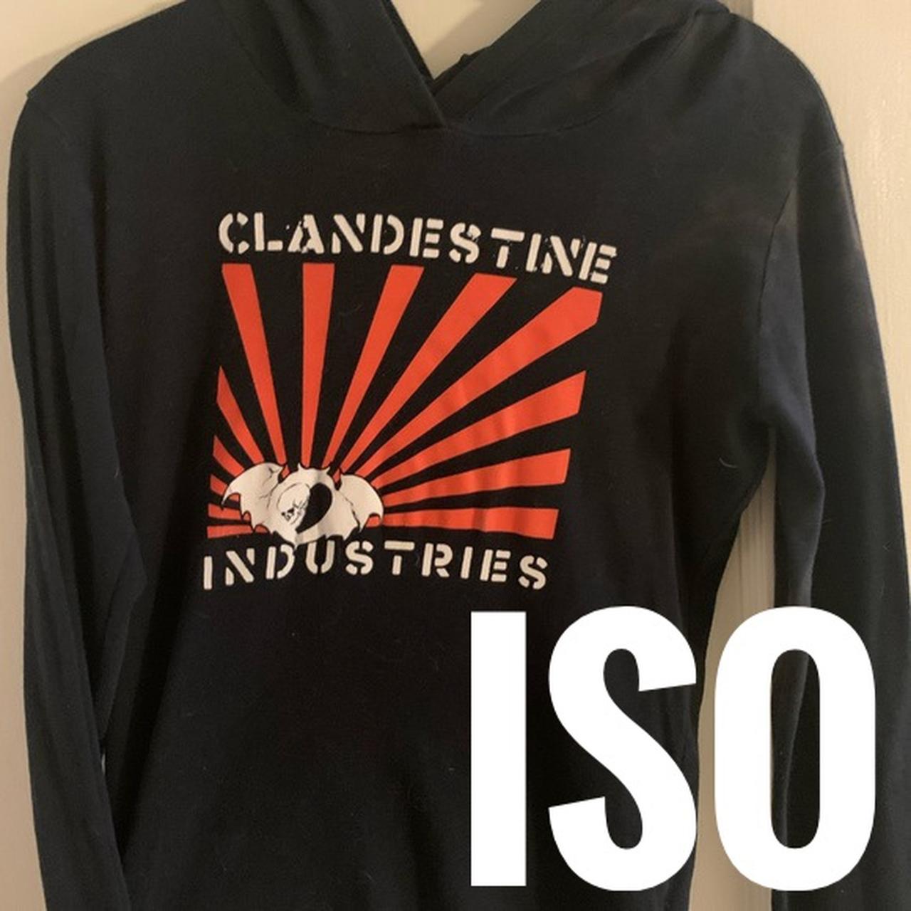 Clandestine Industries Sunrise hoodie/ pullover.... - Depop