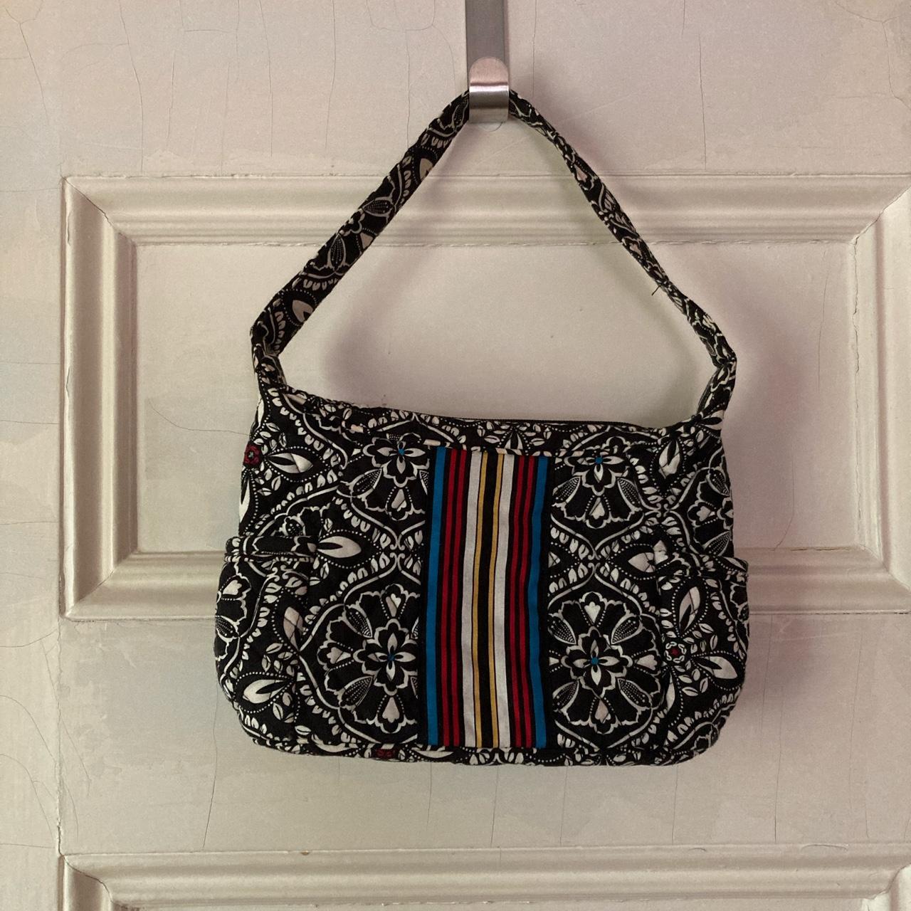 Vera Bradley Black Quilted Purse Handbag EUC | eBay