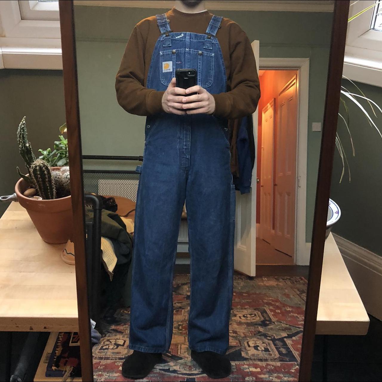 Carhartt dungarees / overalls Perfect fit, loose... Depop