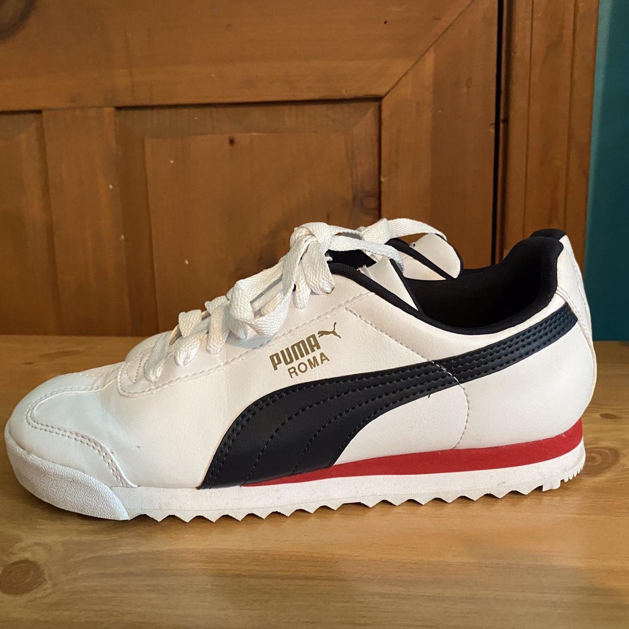 Puma Roma Sneakers - could fit US 6/6.5 #puma - Depop