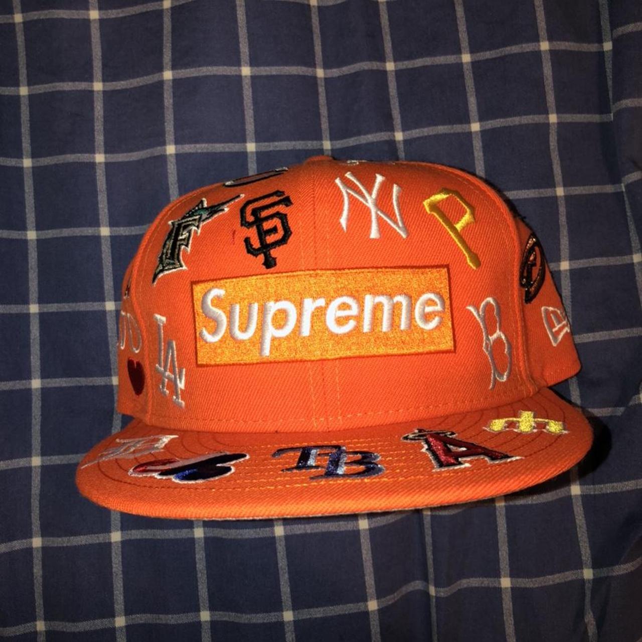 supreme nike trail running hat black