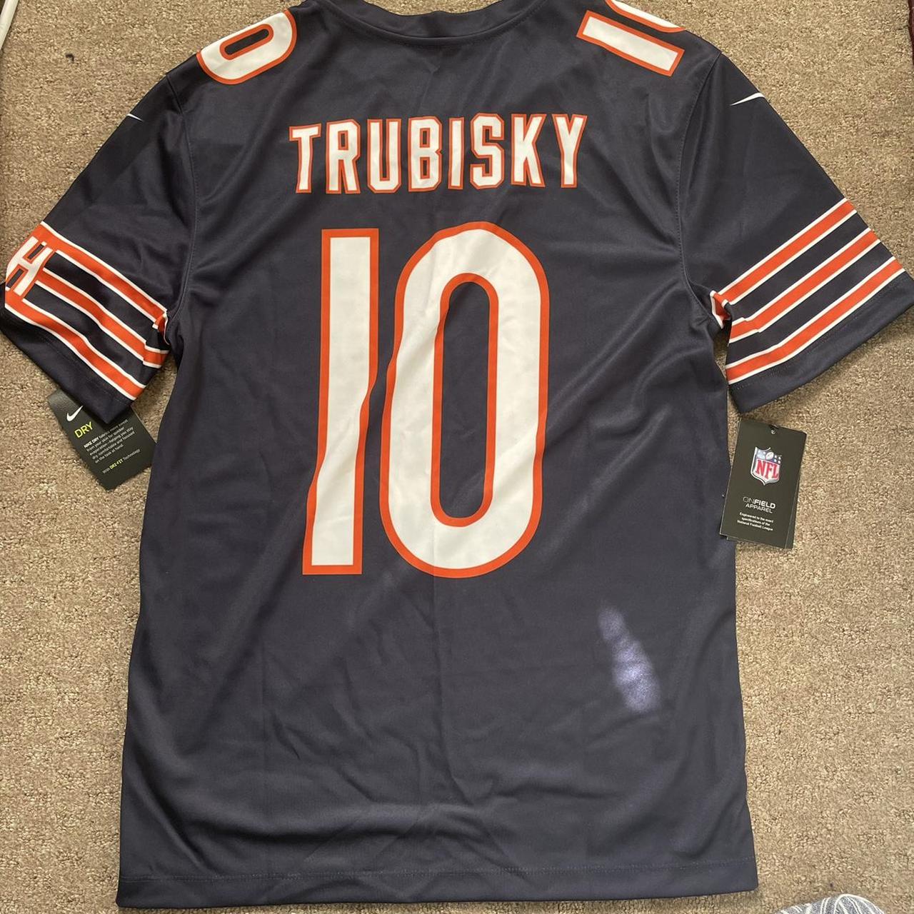 Nike, Shirts, Nike Chicago Bears Mitchell Trubisky Nfl Jersey