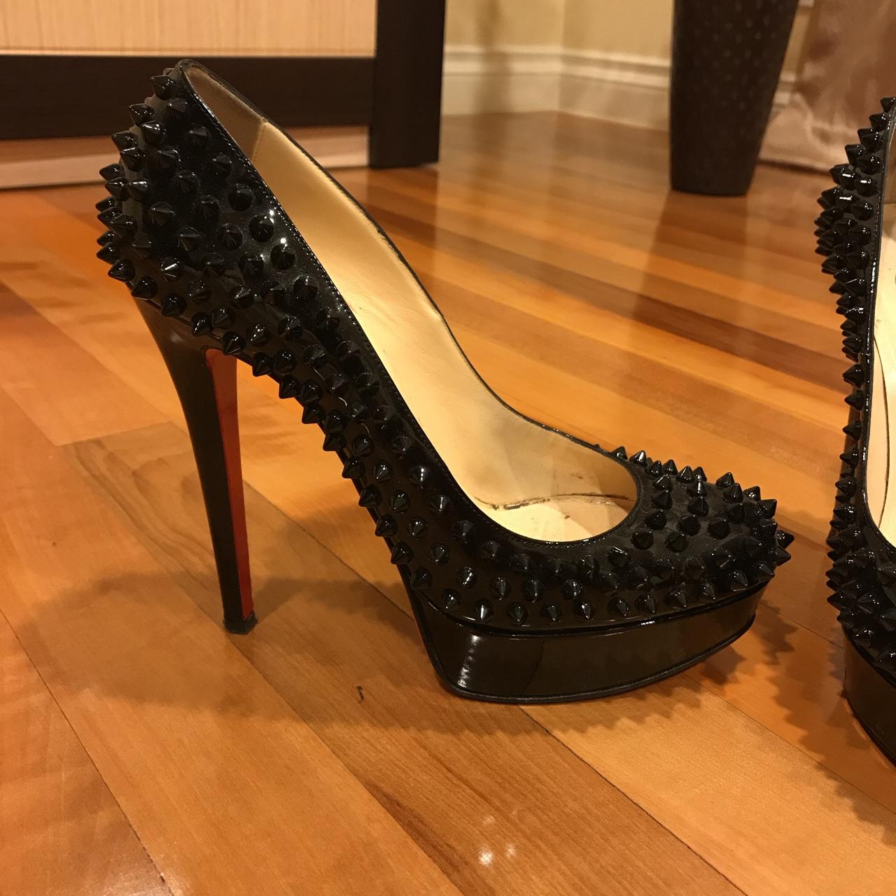 Christian Louboutin Spiked heels in Black. Condition... -
