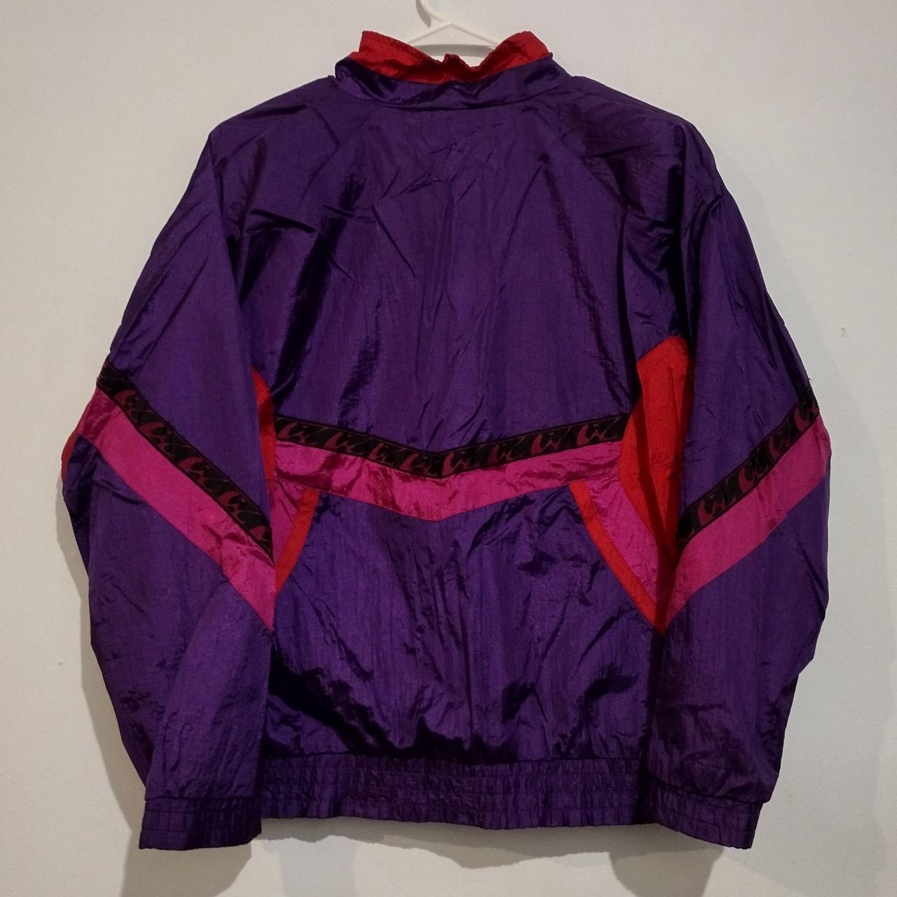 Vintage 1980s multicolored Sunterra windbreaker in... - Depop