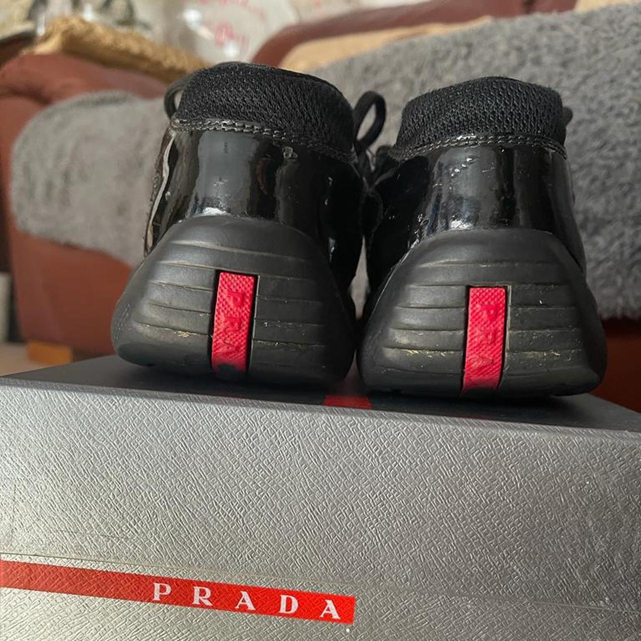 Prada American cup low top sneakers size 7 good... - Depop