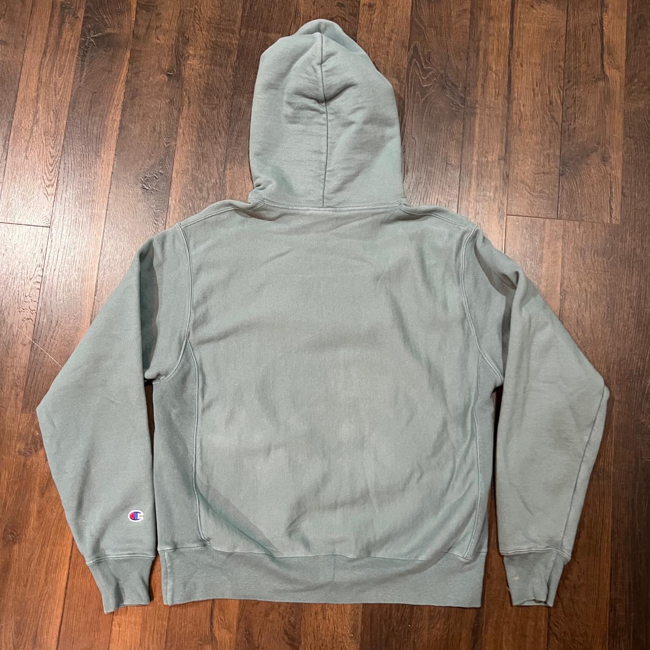 Blue and best sale orange champion hoodie