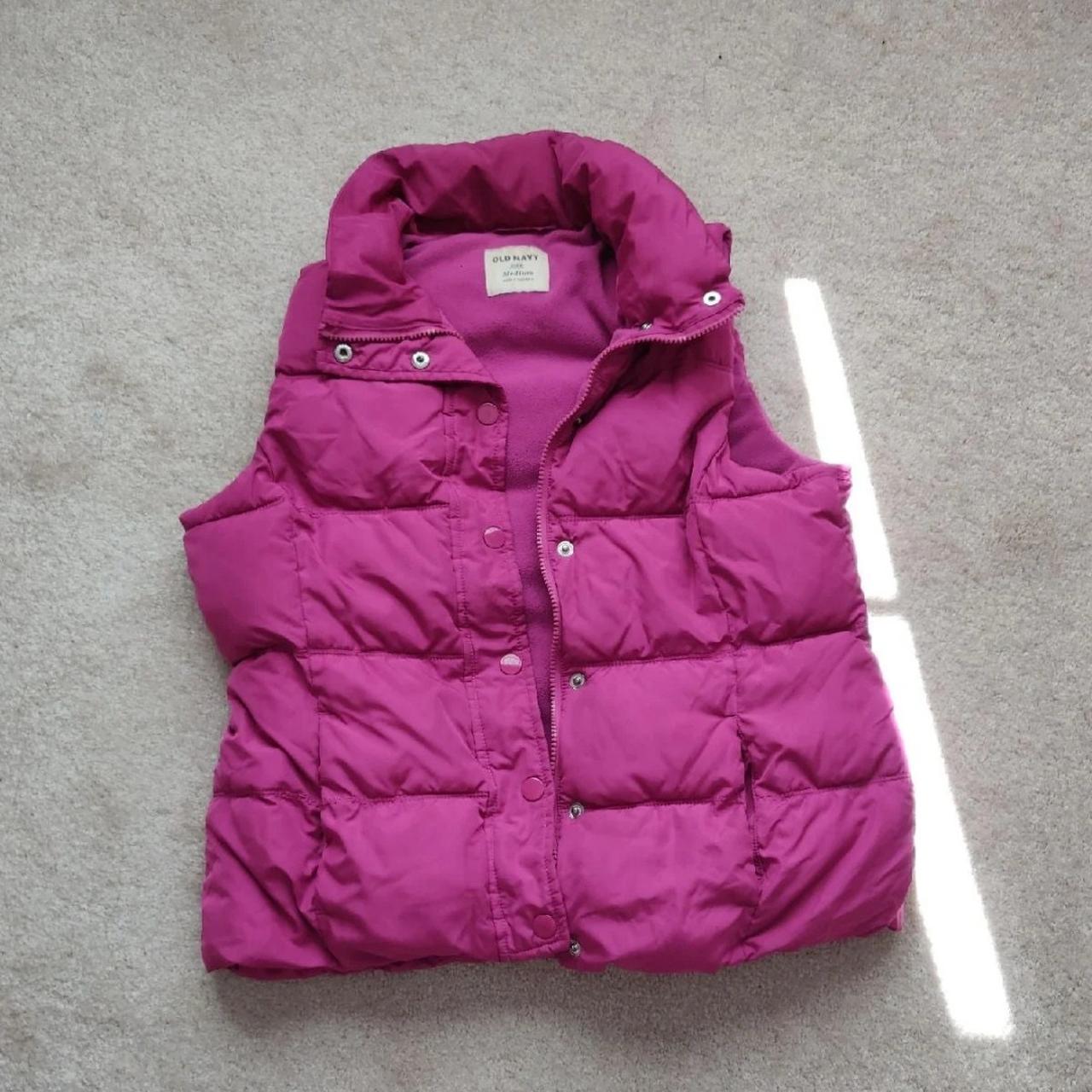 Old Navy Women's Pink Jacket | Depop