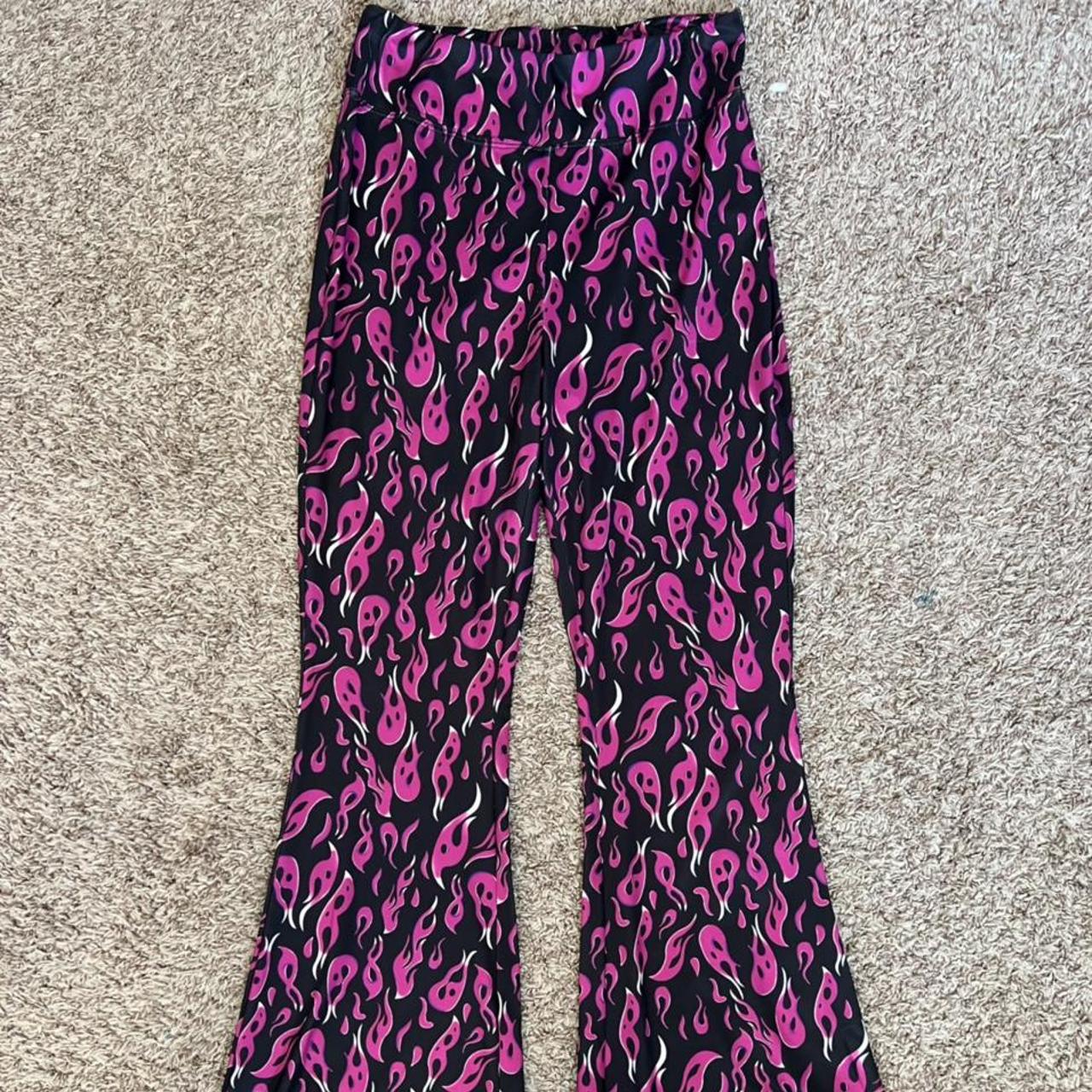 Women's Purple and Pink Trousers | Depop