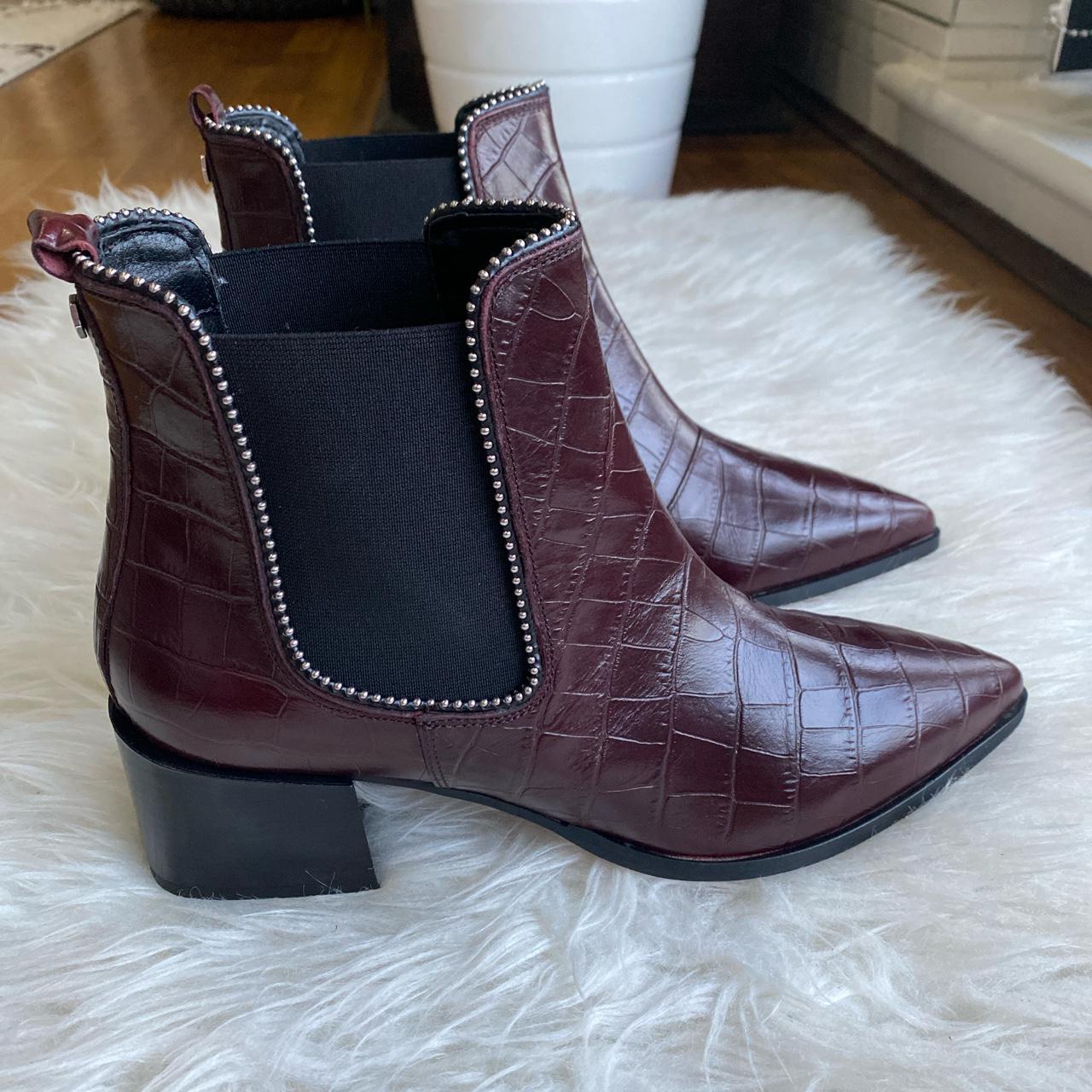 Carvela burgundy ankle store boots