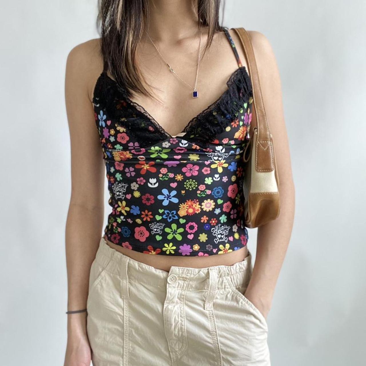 omighty flower power cami