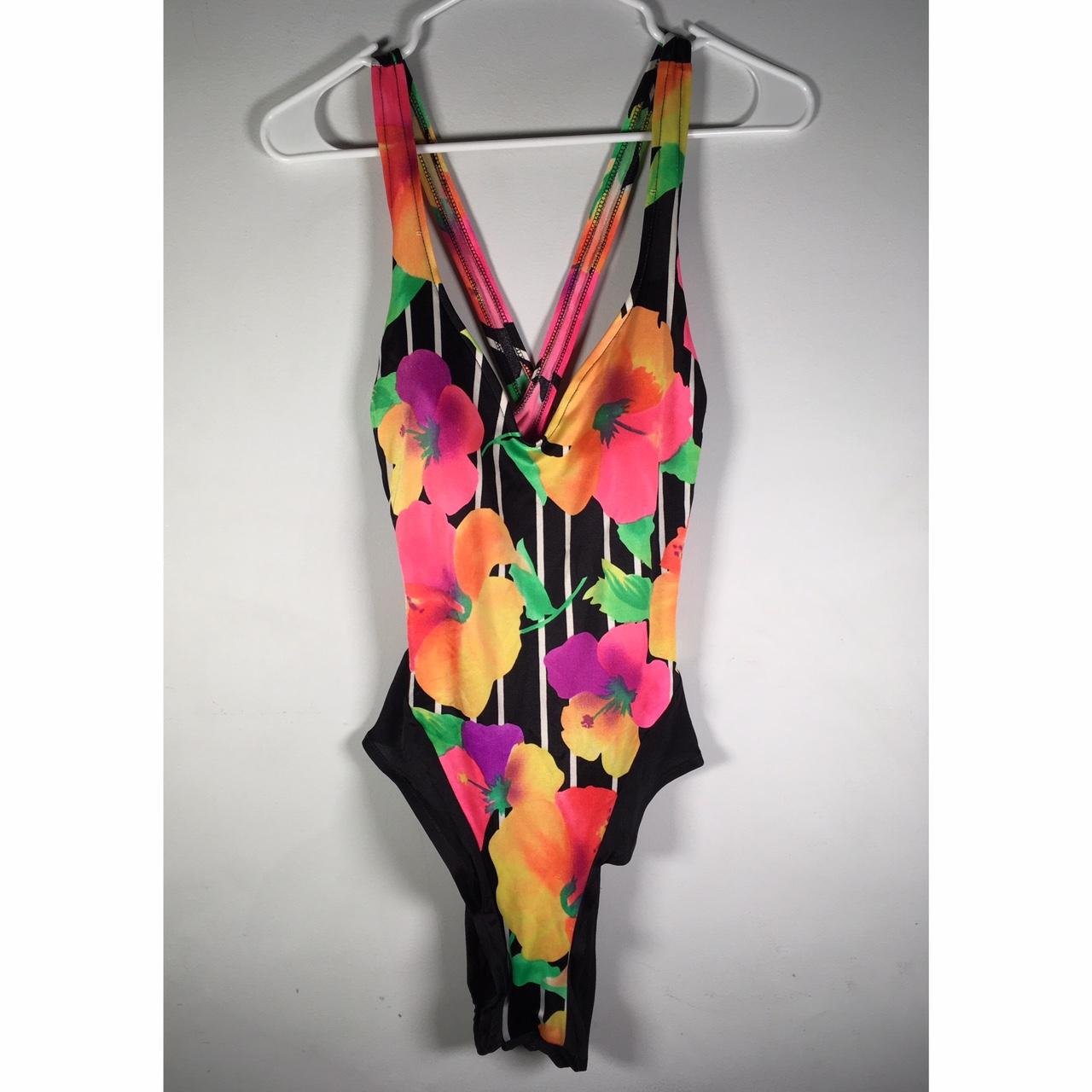 Bill Blass Women's multi Swimsuit-one-piece | Depop