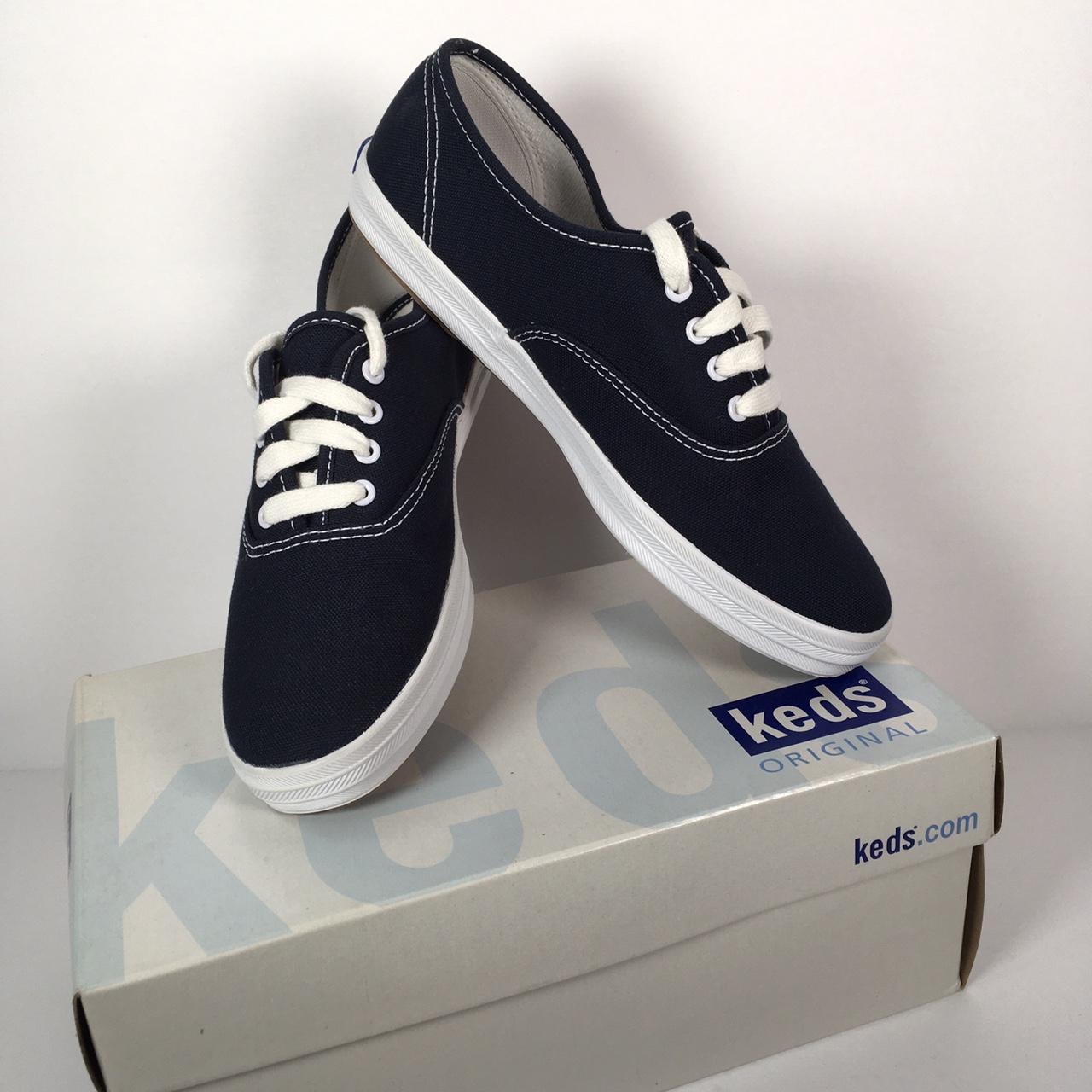 navy blue keds women's