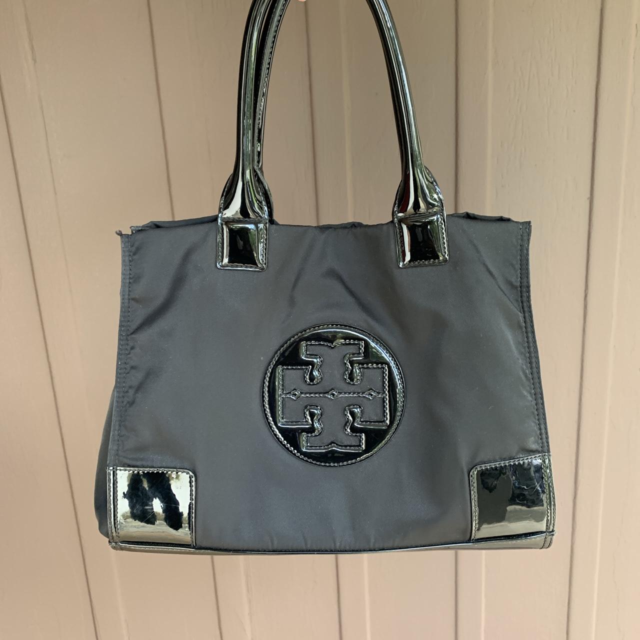 Ella patent mini online tote