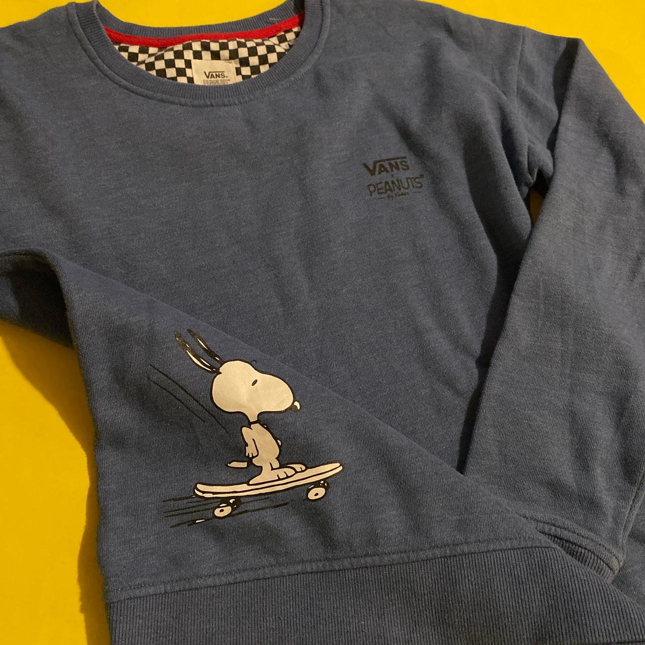 Vans Snoopy Crewneck sweatshirt women vans Depop