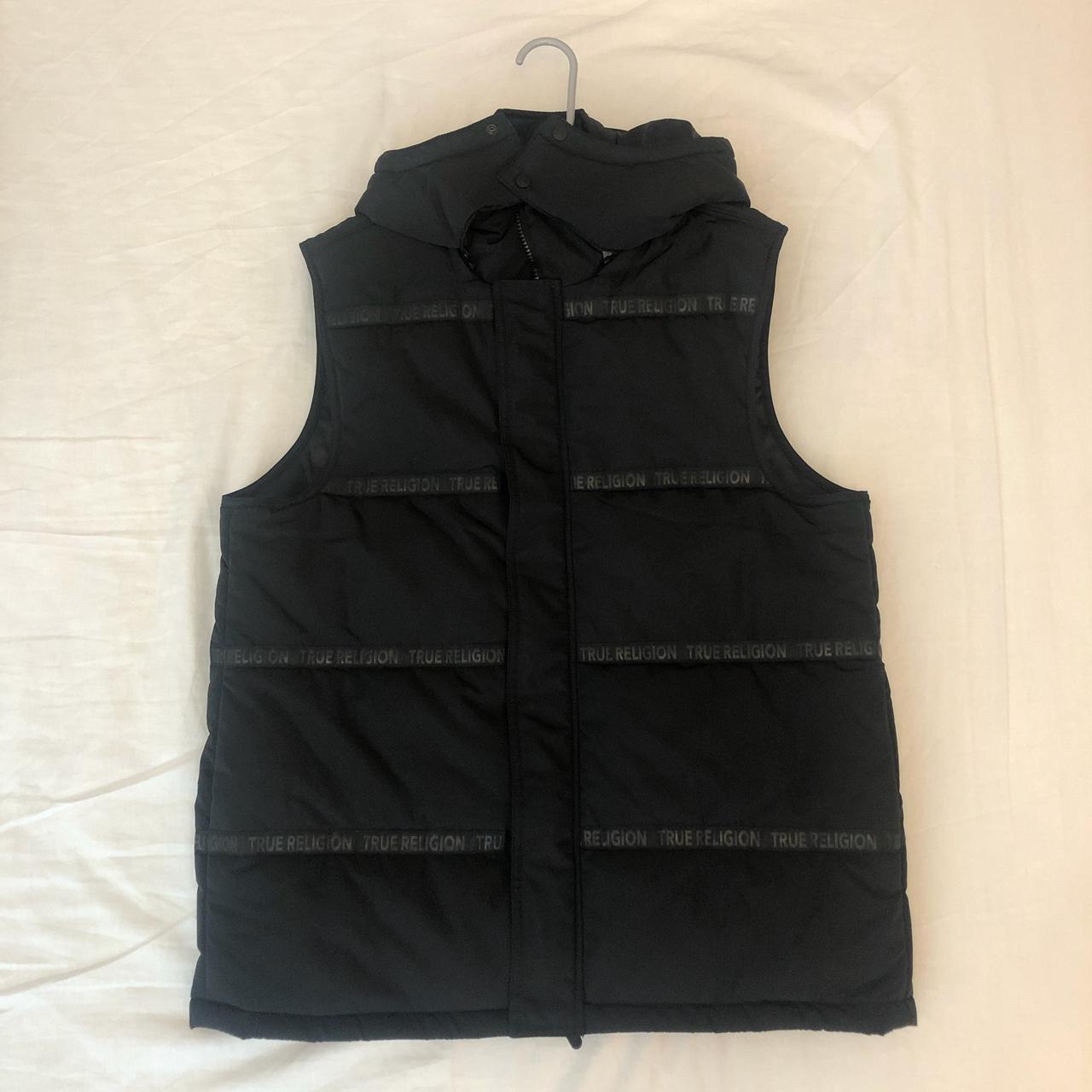 True Religion Tape Puffer Vest, Worn this 2/3