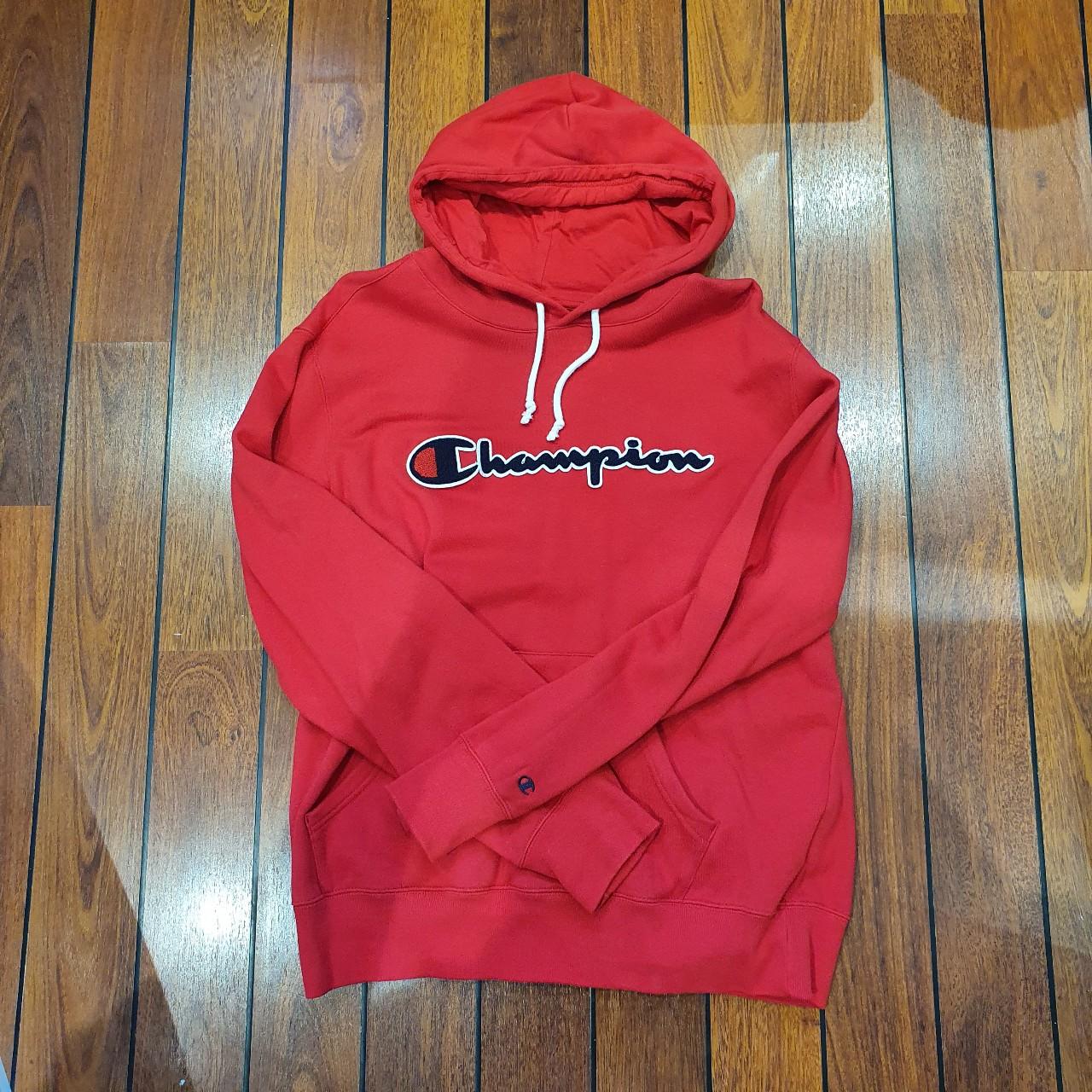 fuzzy champion hoodie