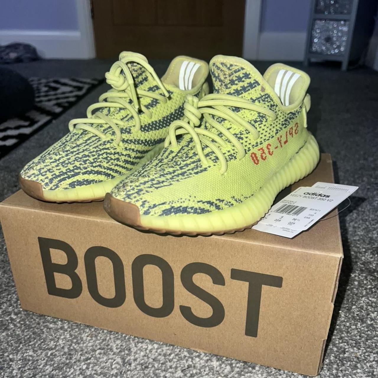 frozen yellow 350s
