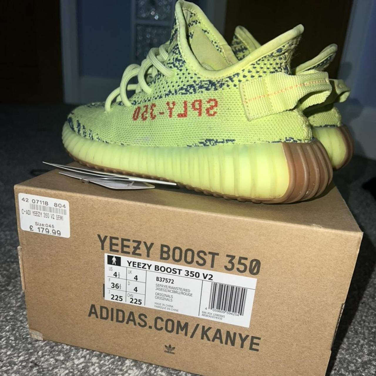 frozen yellow 350s