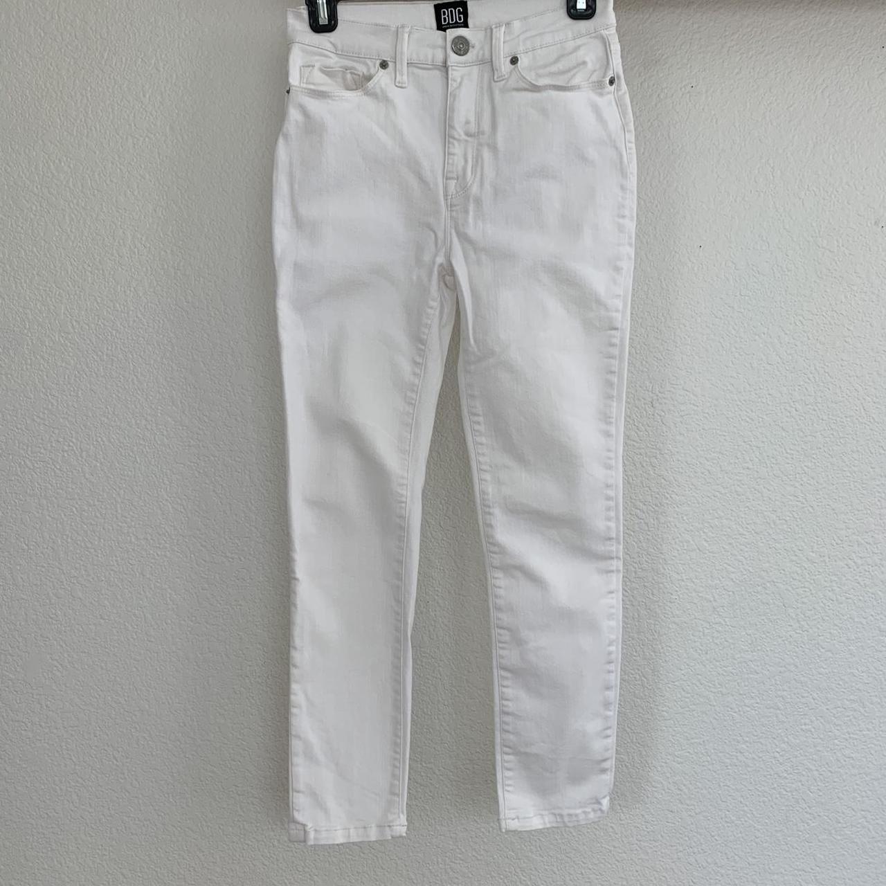 BDG Women's White Trousers | Depop