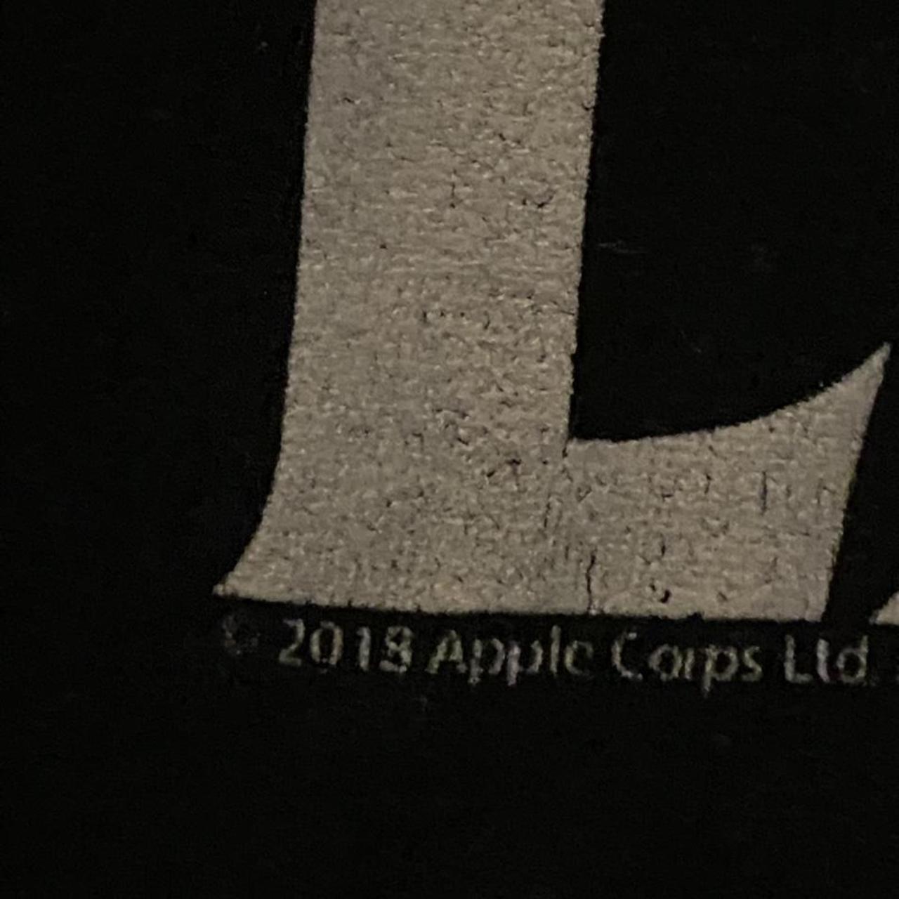 Apple Women's Black T-shirt (2)
